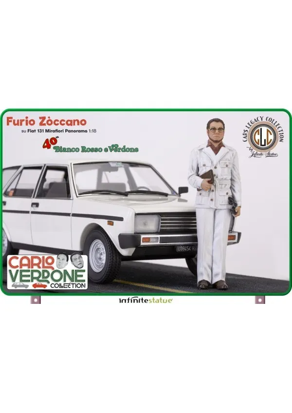 Infinite Statue Furio & Fiat 131 Panorama 1/18 Resin Action Figure - Image 3