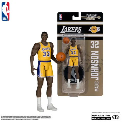 Magic Johnson 6" Articulated Figure – McFarlane SportsPicks Legends