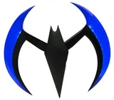 NECA Batman Beyond Blue Batarang Prop Replica with LUCI Light - Thumbnail 1