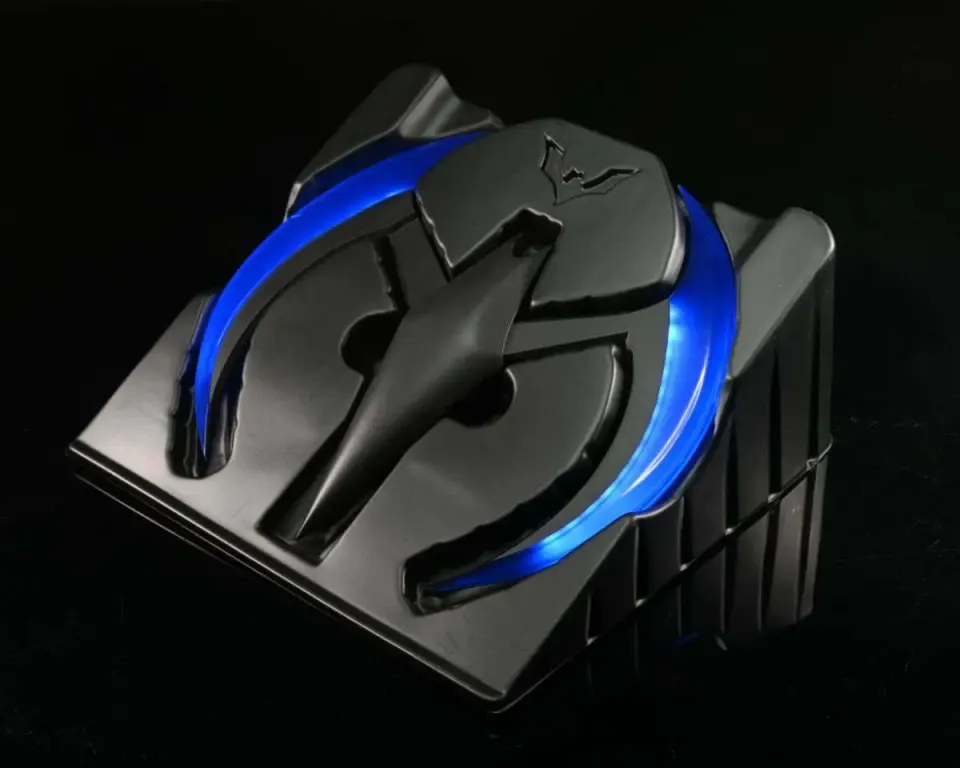 NECA Batman Beyond Blue Batarang Prop Replica with LUCI Light - Image 4