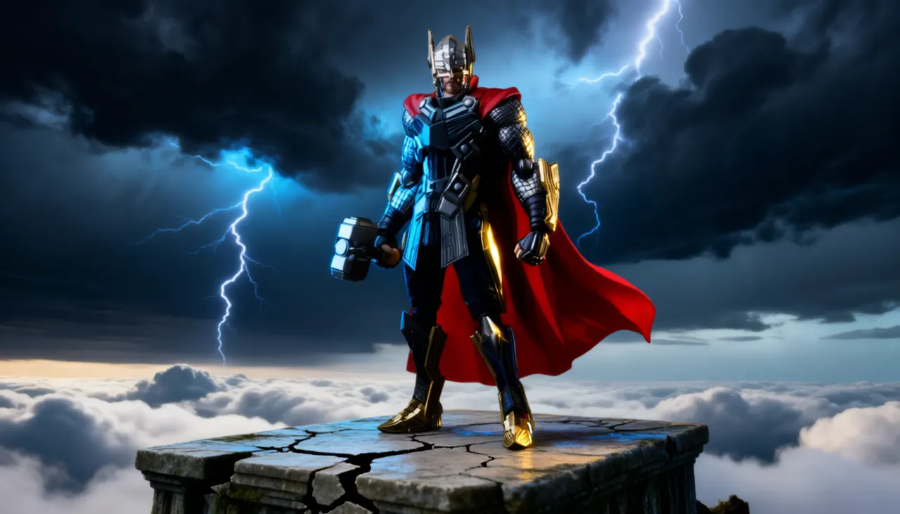 Square Enix Bring Arts Thor Variant Action Figure – Multicolor - Image 5