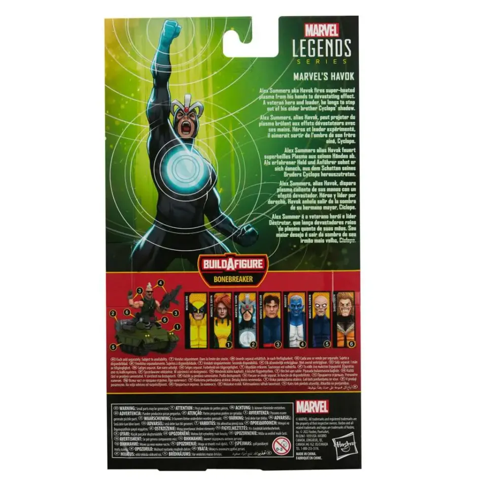 Hasbro Marvel Legends Havok 6" Action Figure (1:12) - Image 7