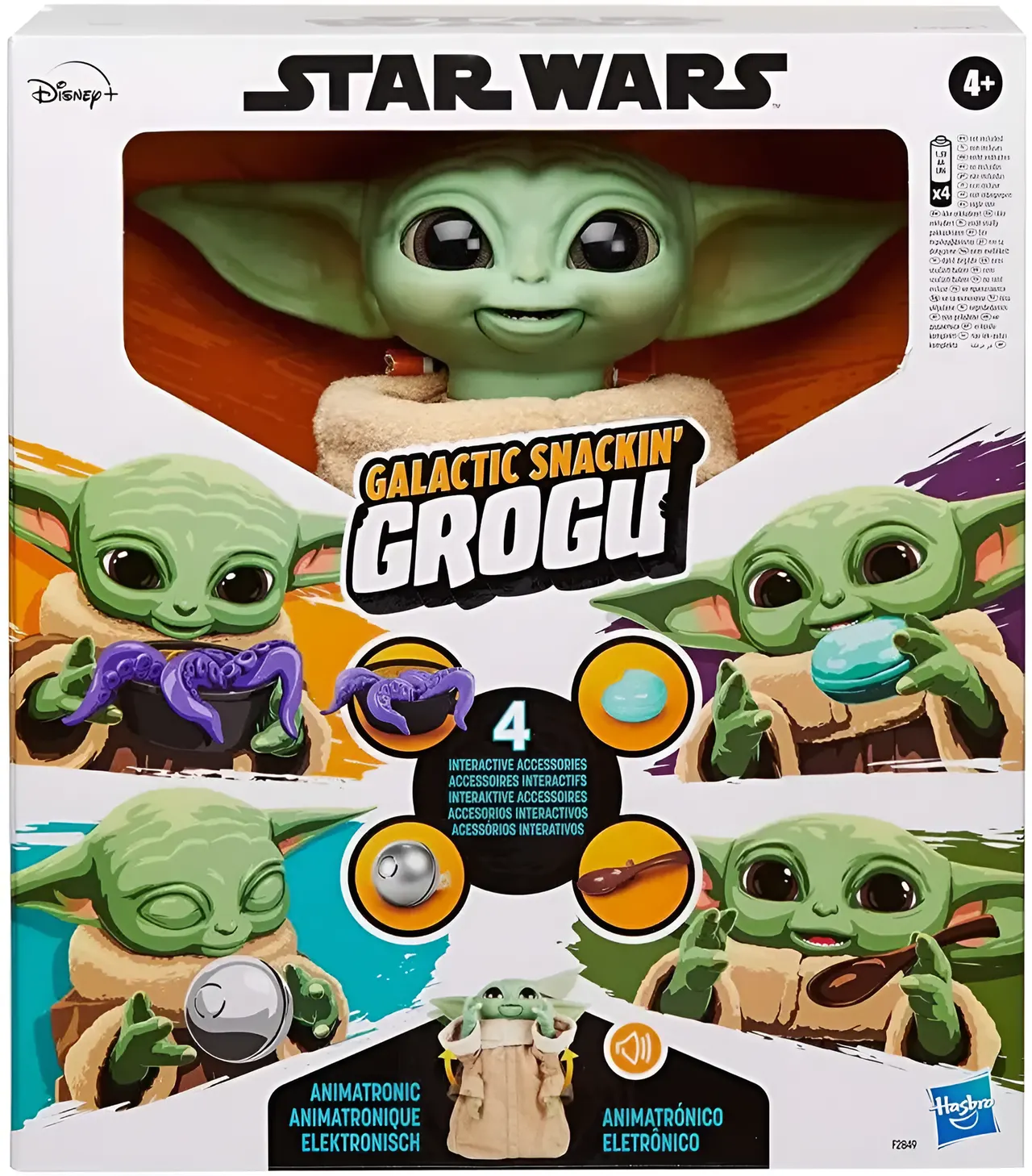 Hasbro Grogu Animatronic Figure – 23.5 cm Interactive with 40+ Sounds - Image 6