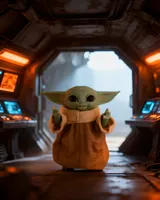 Hasbro Grogu Animatronic Figure – 23.5 cm Interactive with 40+ Sounds - Thumbnail 9