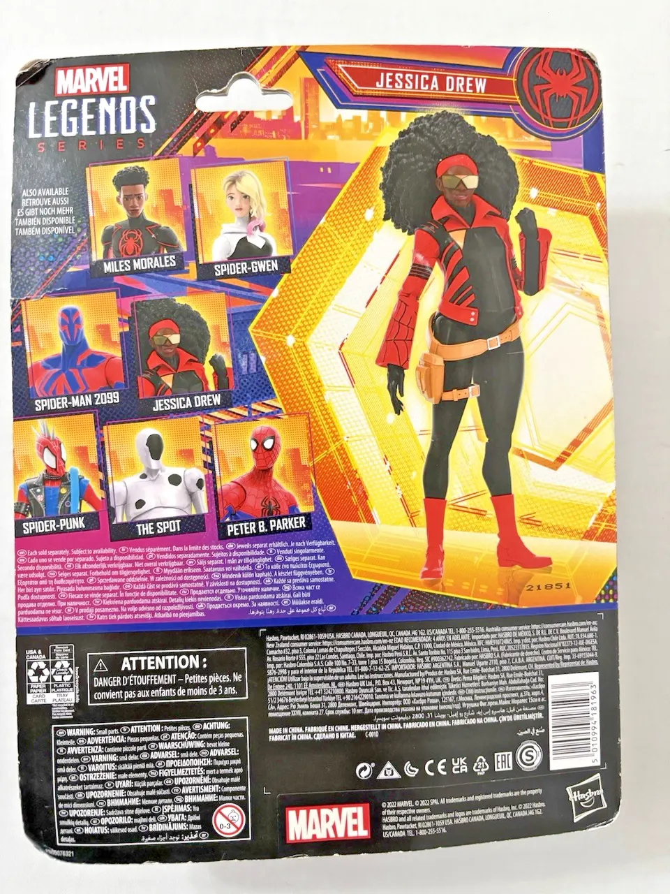 Hasbro Marvel Legends Spider-Woman (Jessica Drew) 6" Wave - Image 7