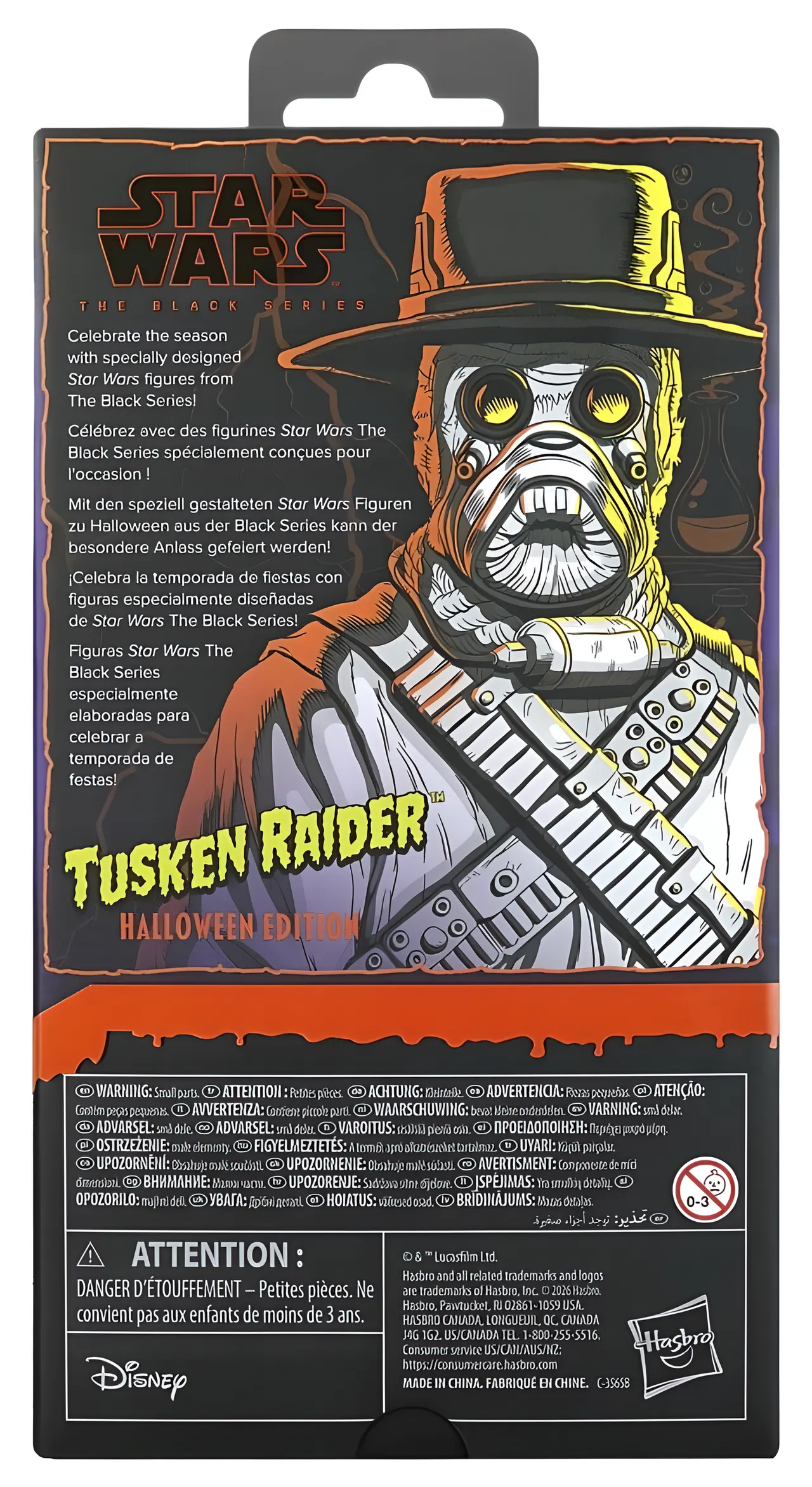 Star Wars Black Series Tusken Raider Édition Halloween 6" Figurine - Image 8