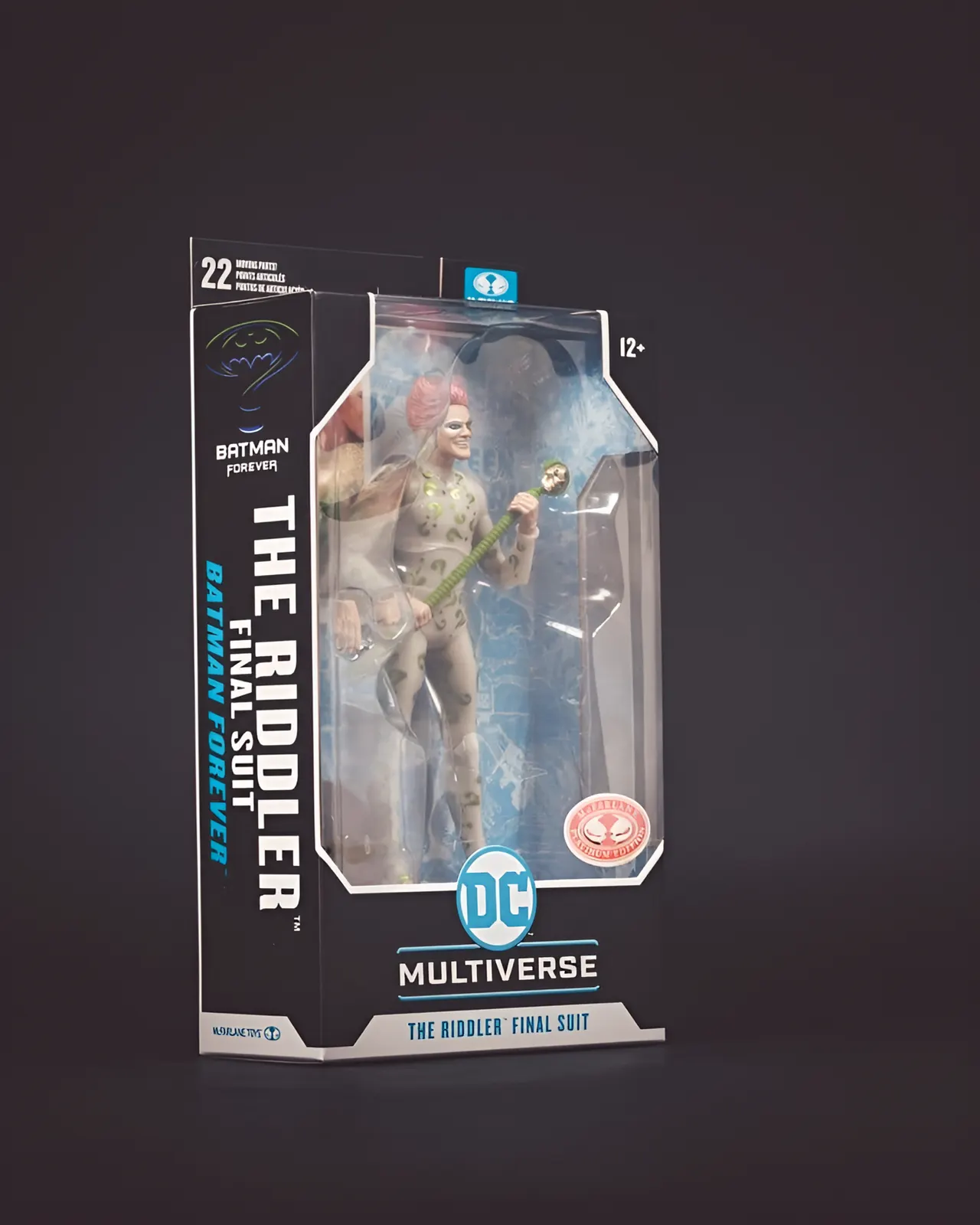 McFarlane Toys DC Multiverse The Riddler Red Platinum – 7" Figure - Image 3