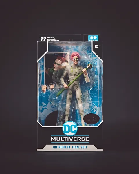 McFarlane Toys DC Multiverse The Riddler Red Platinum – 7" Figure