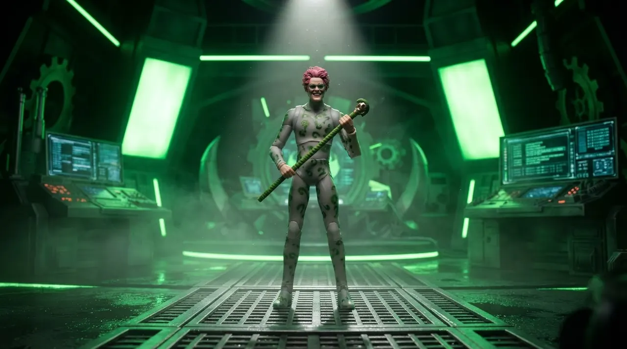 McFarlane Toys DC Multiverse The Riddler Red Platinum – 7" Figure - Image 5