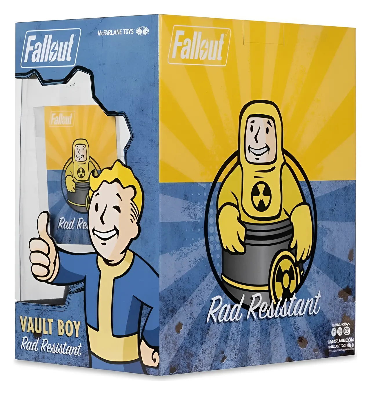 McFarlane Toys Fallout Vault Boy Rad Resistant Action Figure - Image 10