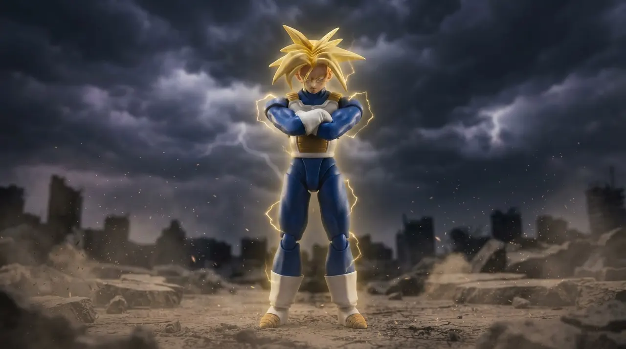 Tamashii Nations S.H.Figuarts Super Saiyan Future Trunks 5.5" Reedición - Image 6
