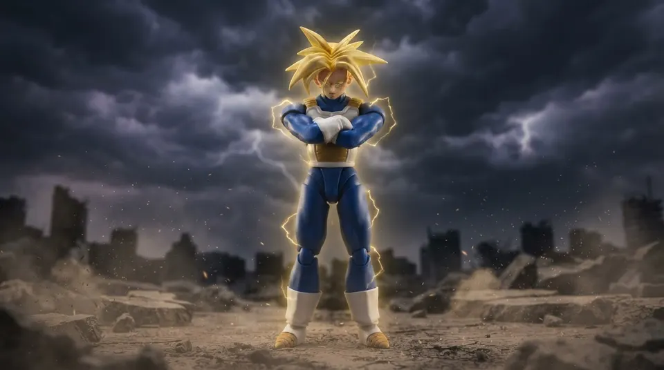 Tamashii Nations S.H.Figuarts Super Saiyan Future Trunks 5.5" Reedición
