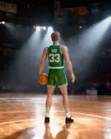 McFarlane Toys Larry Bird SportsPicks Legends 6" Action Figure - Thumbnail 9