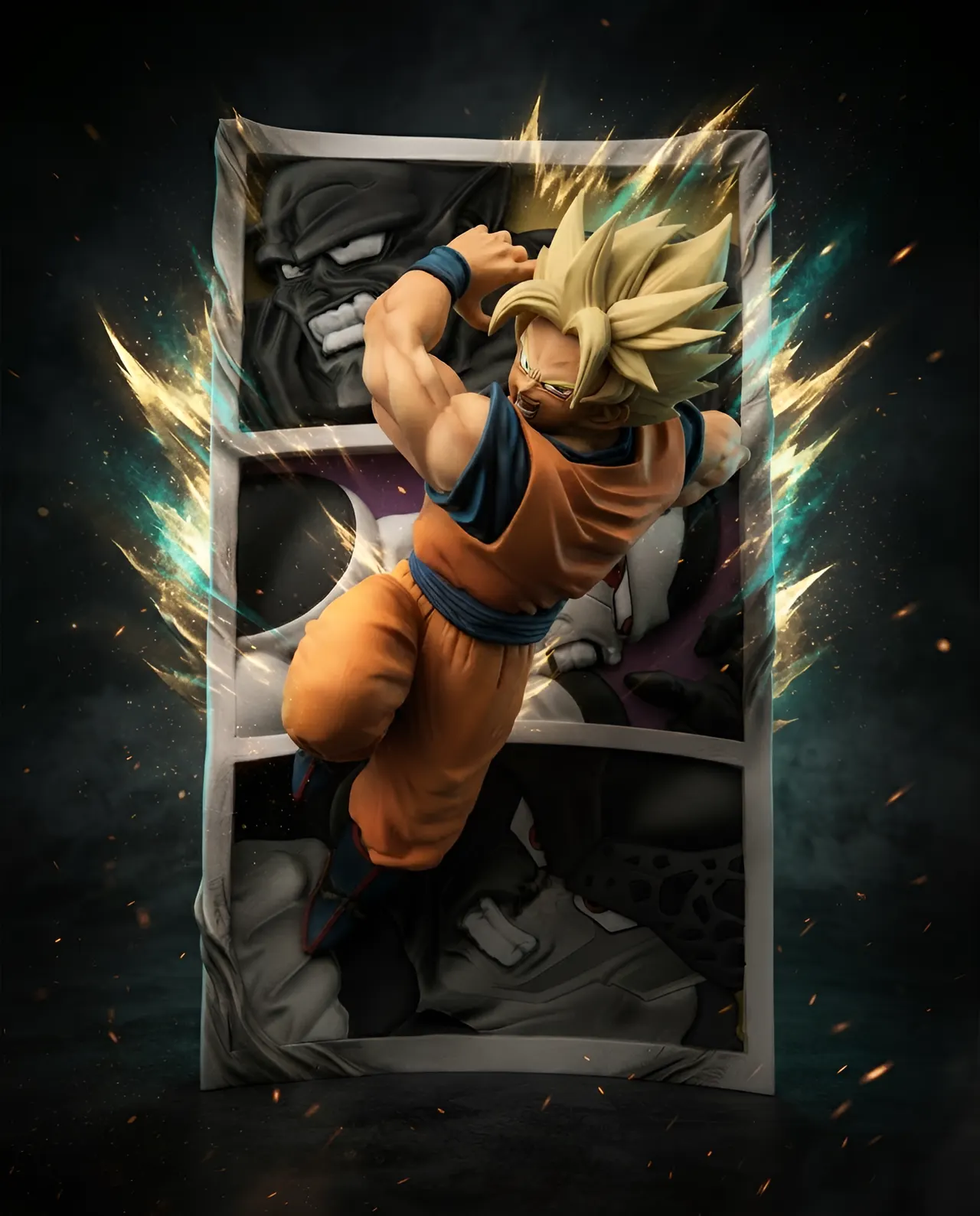 Bandai Spirits FiguartsZERO Super Saiyan Goku – Trail of Battles - Image 8