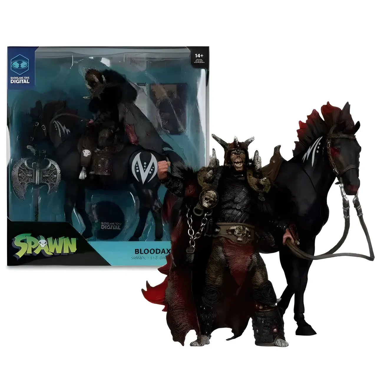 McFarlane Toys Spawn & Bloodaxe Paquete de 2 – La Era Oscura - Image 8