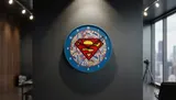 DC Comics Superman Logo Wall Clock – Official DC Collectible - Thumbnail 2