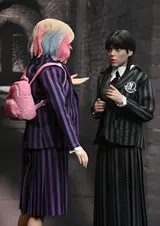 NECA Wednesday & Enid Sinclair Nevermore Uniform 20cm Clothed 2‑Pack - Thumbnail 6