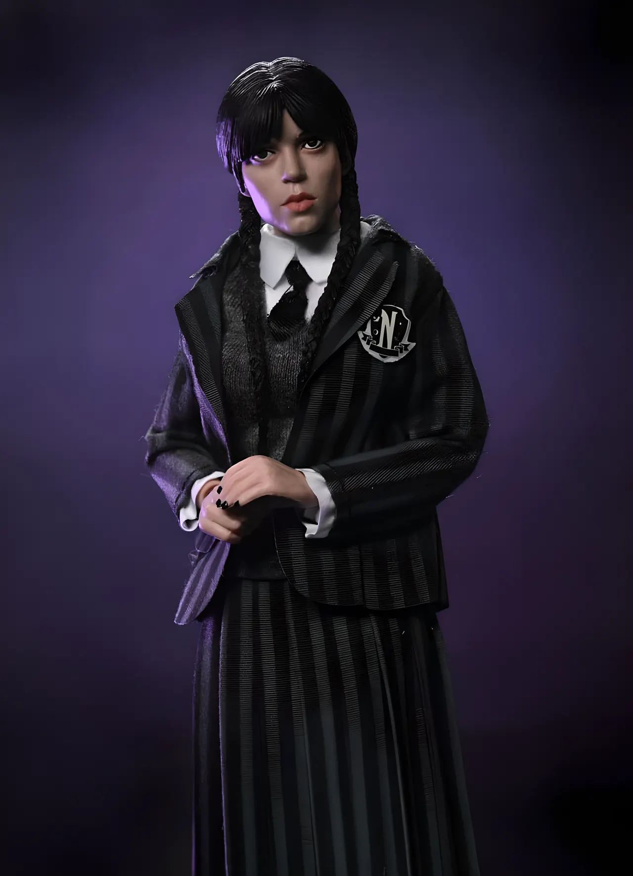 NECA Wednesday & Enid Sinclair Nevermore Uniform 20cm Clothed 2‑Pack - Image 3