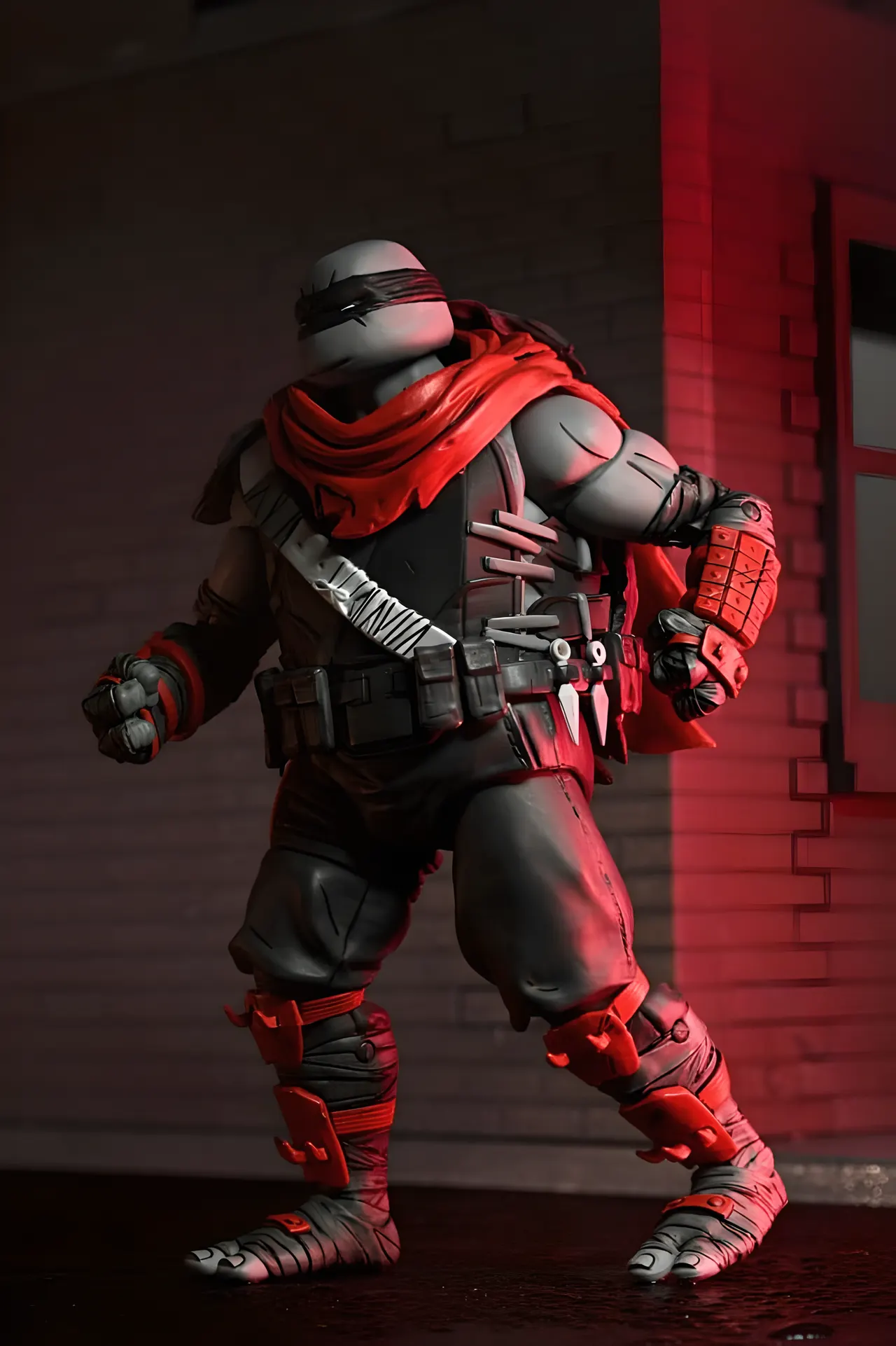 NECA TMNT Ultimate Leonardo Nightwatcher 7" Figure - Image 6