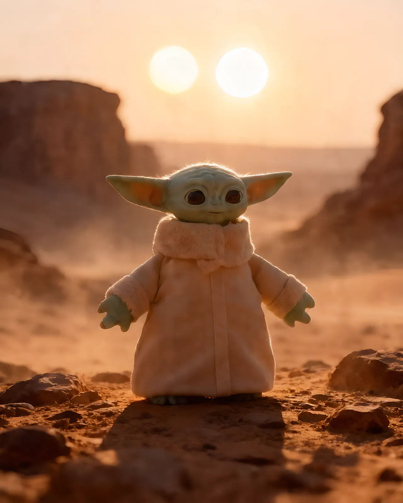 Star Wars Action Buddy Grogu 10-inch Plush Toy - Image 12