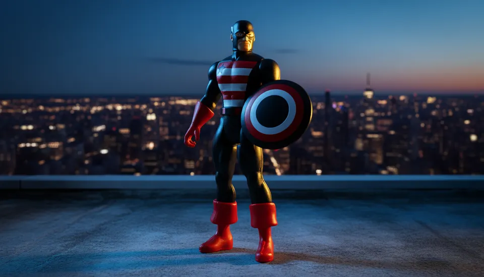 Hasbro Marvel Legends Retro 375 U.S. Agent figura de 3,75\"