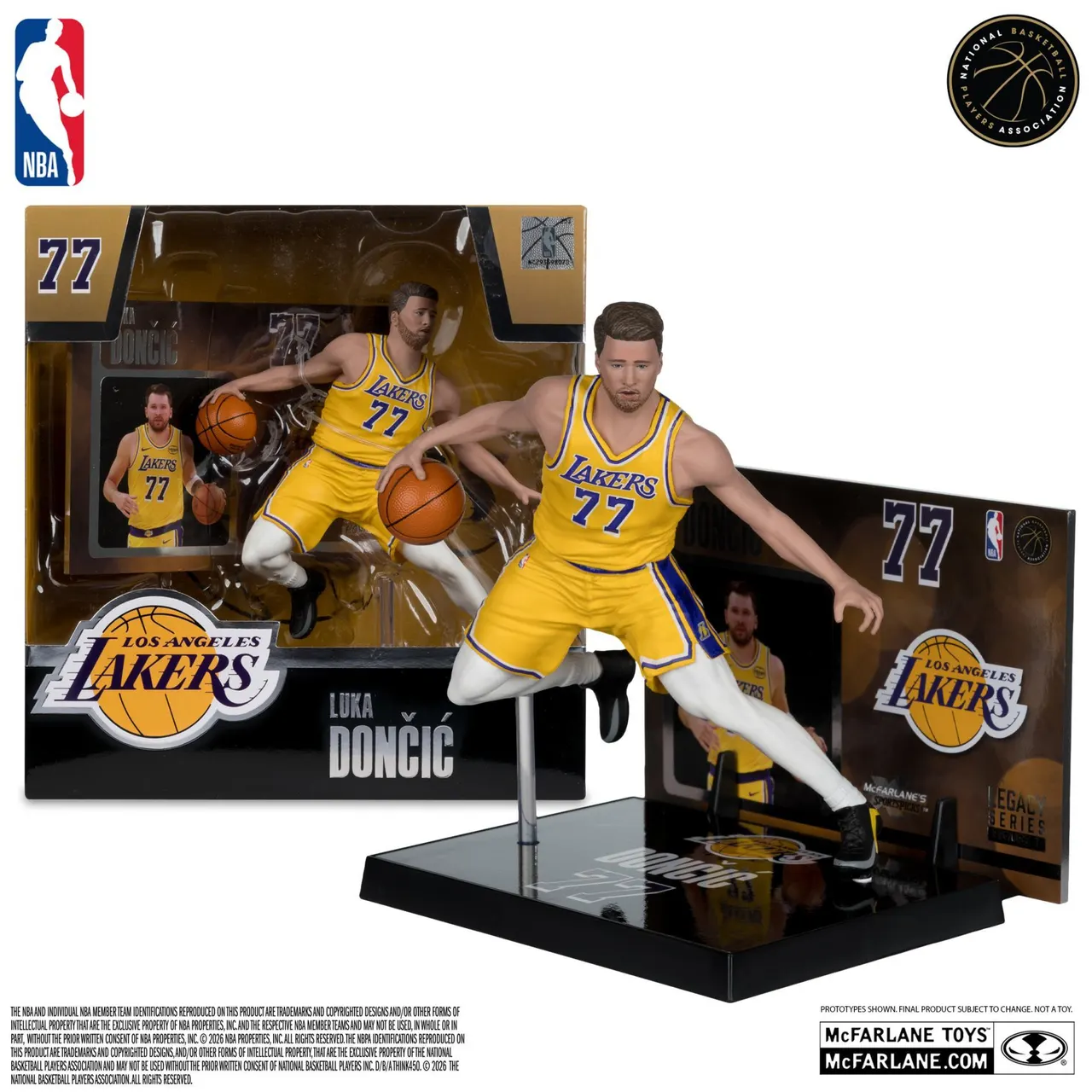 McFarlane Toys Luka Dončić (Lakers) SportsPicks #1 7" Figure - Image 4