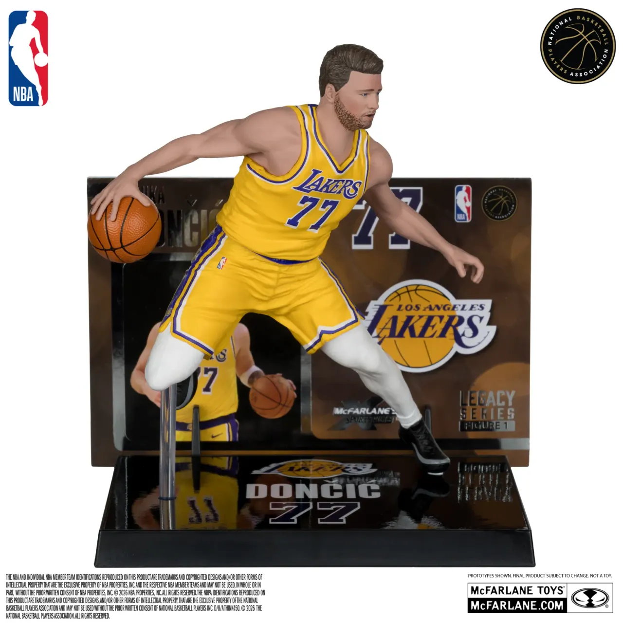 McFarlane Toys Luka Dončić (Lakers) SportsPicks #1 7" Figure - Image 1