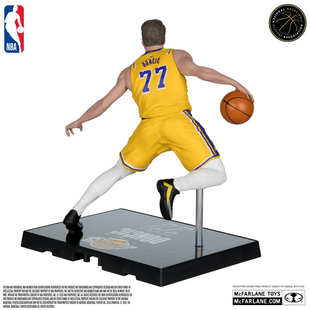 McFarlane Toys Luka Dončić (Lakers) SportsPicks #1 7" Figure - Image 3