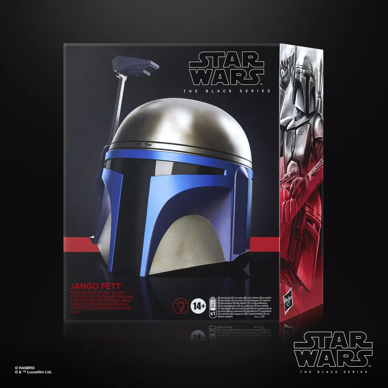 Hasbro Star Wars Black Series Jango Fett 1:1 Wearable Helmet - Image 5