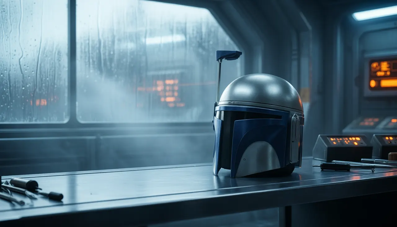 Hasbro Star Wars Black Series Jango Fett 1:1 Wearable Helmet - Image 7