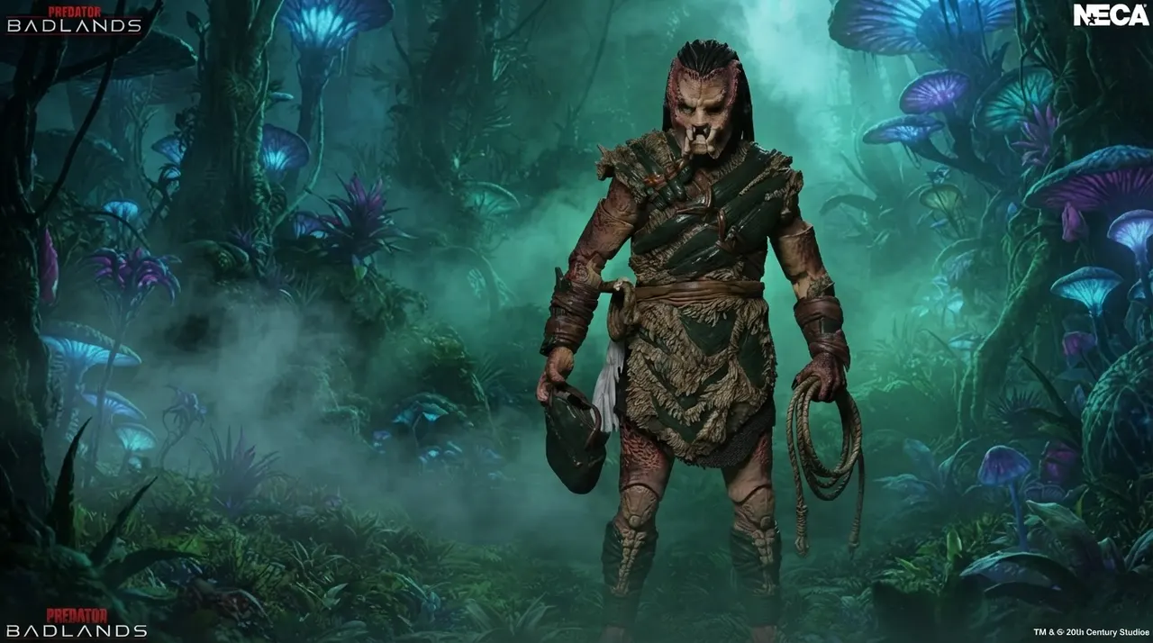 NECA Predator: Badlands Ultimate Dek (Bone Bison Armor) Action Figure - Image 11