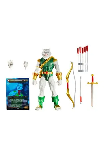 Hasbro Marvel Legends Man-Wolf Figure + Magic: The Gathering Foil Card - Image 2