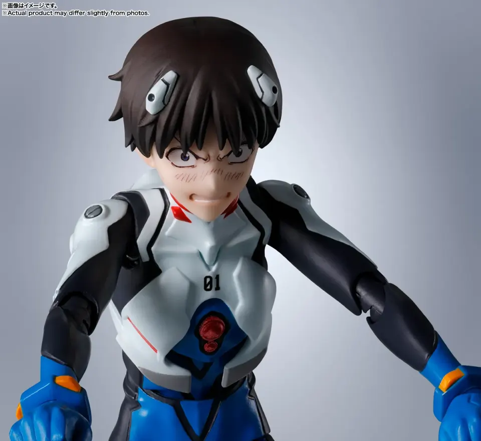 Bandai Spirits S.H.Figuarts Shinji Ikari Rebuild of Evangelion Figure - Image 8