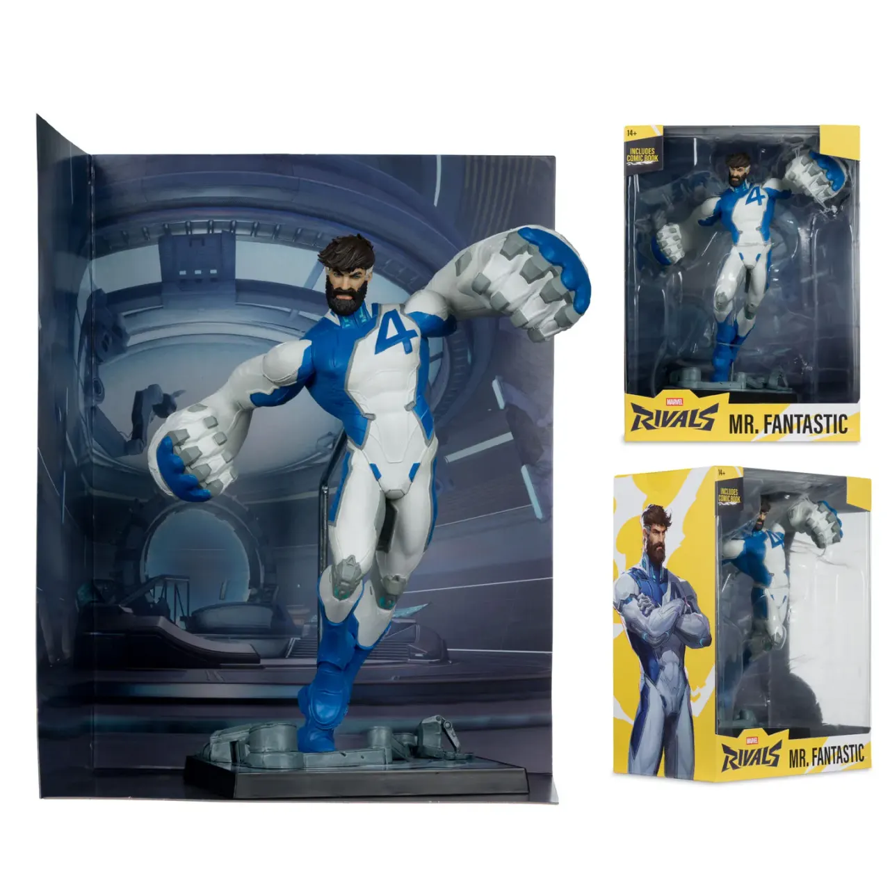 McFarlane Toys Marvel Rivals Mr. Fantastic 1:6 Scale Statue - Image 1