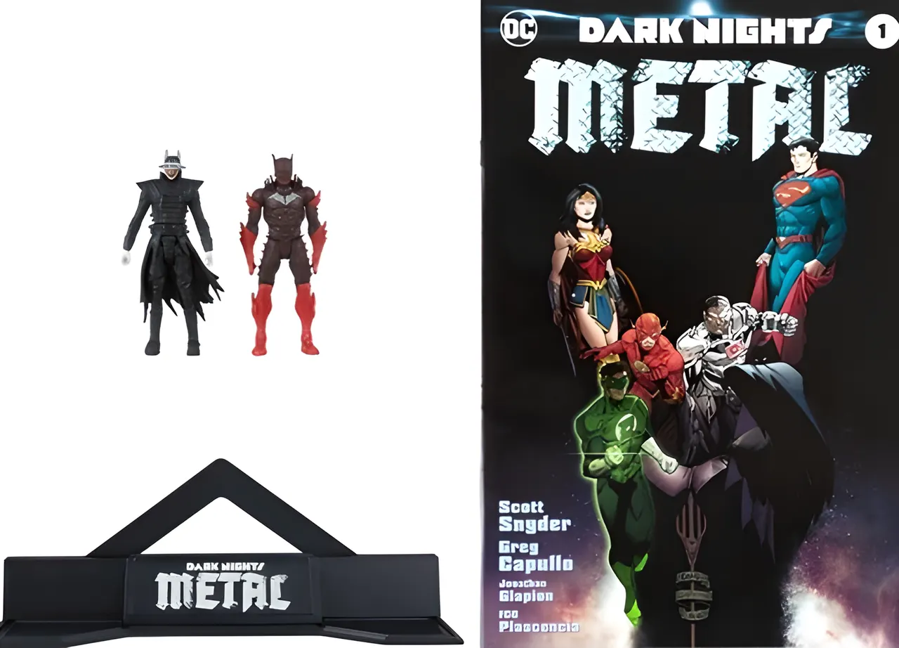 Batman Who Laughs & Red Death 3" Page Punchers 2-Pack – McFarlane Toys - Image 1
