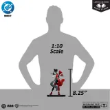 McFarlane Toys DC Direct Harley Quinn Red White & Black 1/10 Statue - Thumbnail 4