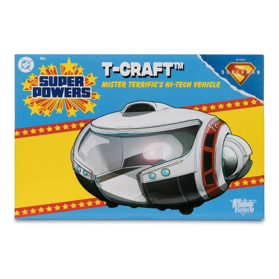 McFarlane Toys Superman (2025) DC Super Powers T‑Craft Vehicle - Image 7