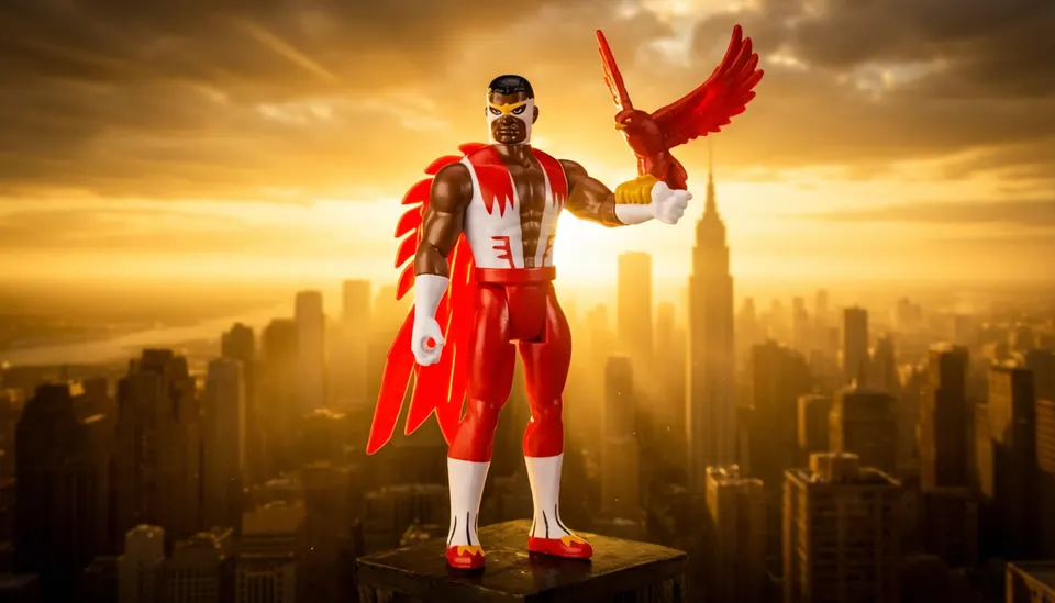 Hasbro Marvel Legends Retro 375 Falcon Action Figure - 3.75"