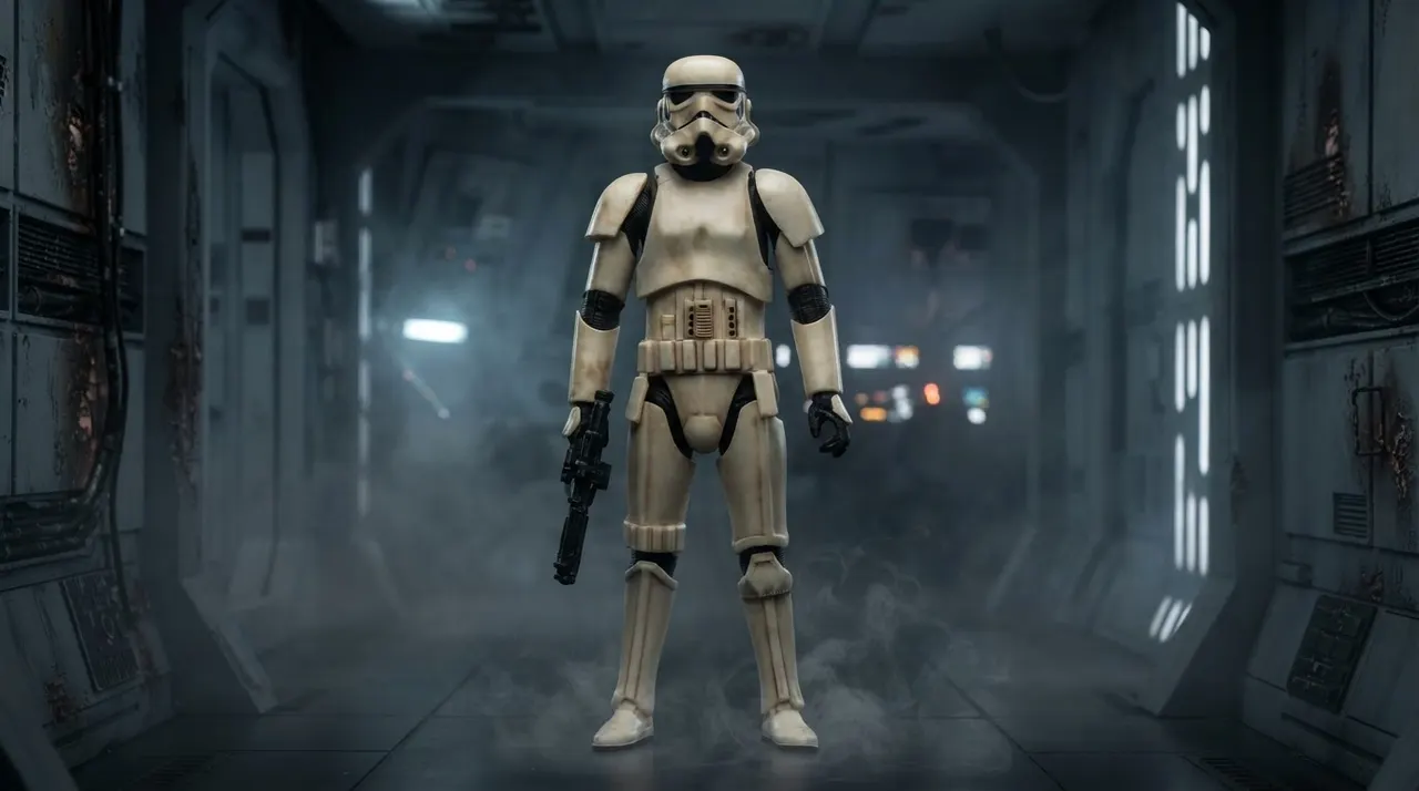 Hasbro Star Wars Black Series Imperial Remnant Stormtrooper 6" Figurine - Image 9