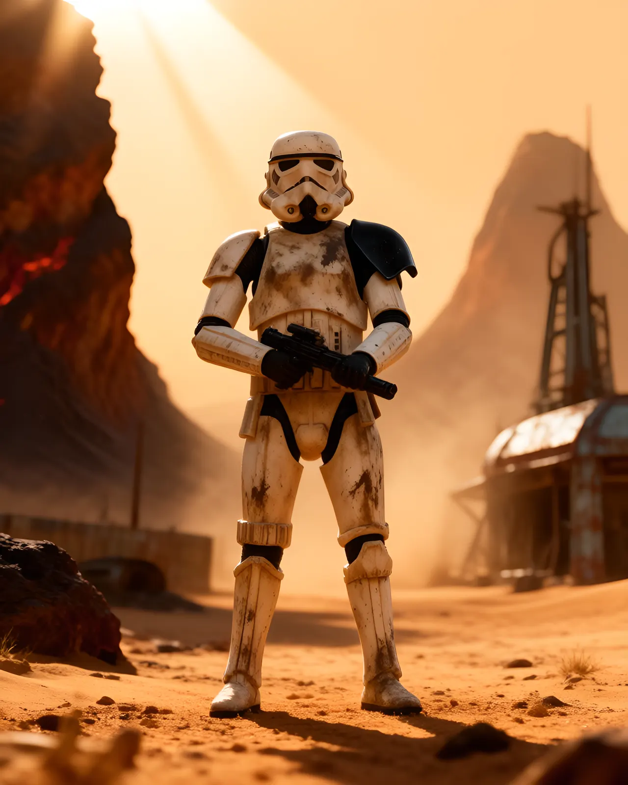 Hasbro Star Wars Black Series Imperial Remnant Stormtrooper 6" Figurine - Image 8
