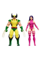 Hasbro Marvel Legends 2-Pack Wolverine & Psylocke 6" Figure Set - Thumbnail 1
