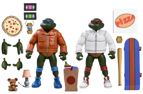 NECA TMNT Punk Leonardo & Raphael 7" Ultimate Figures