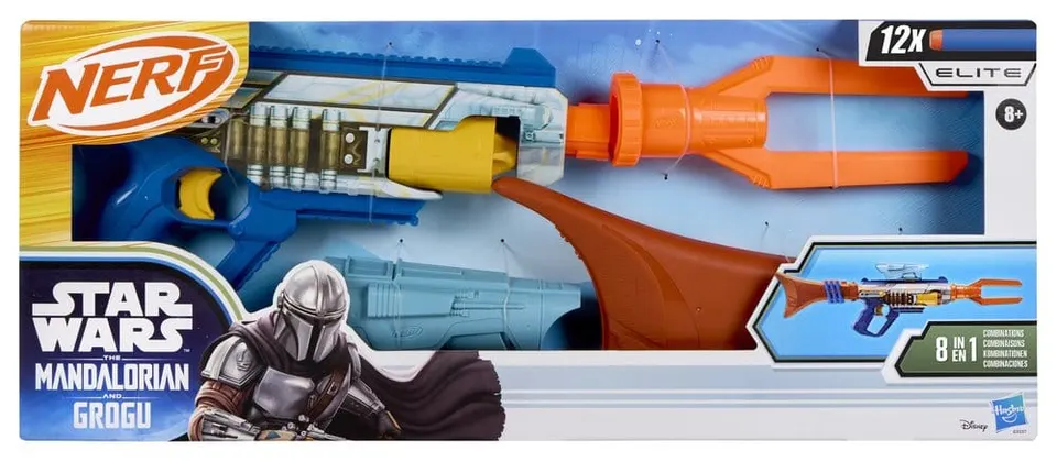 Hasbro Star Wars The Mandalorian y Grogu Nerf Dart Blaster - Image 7