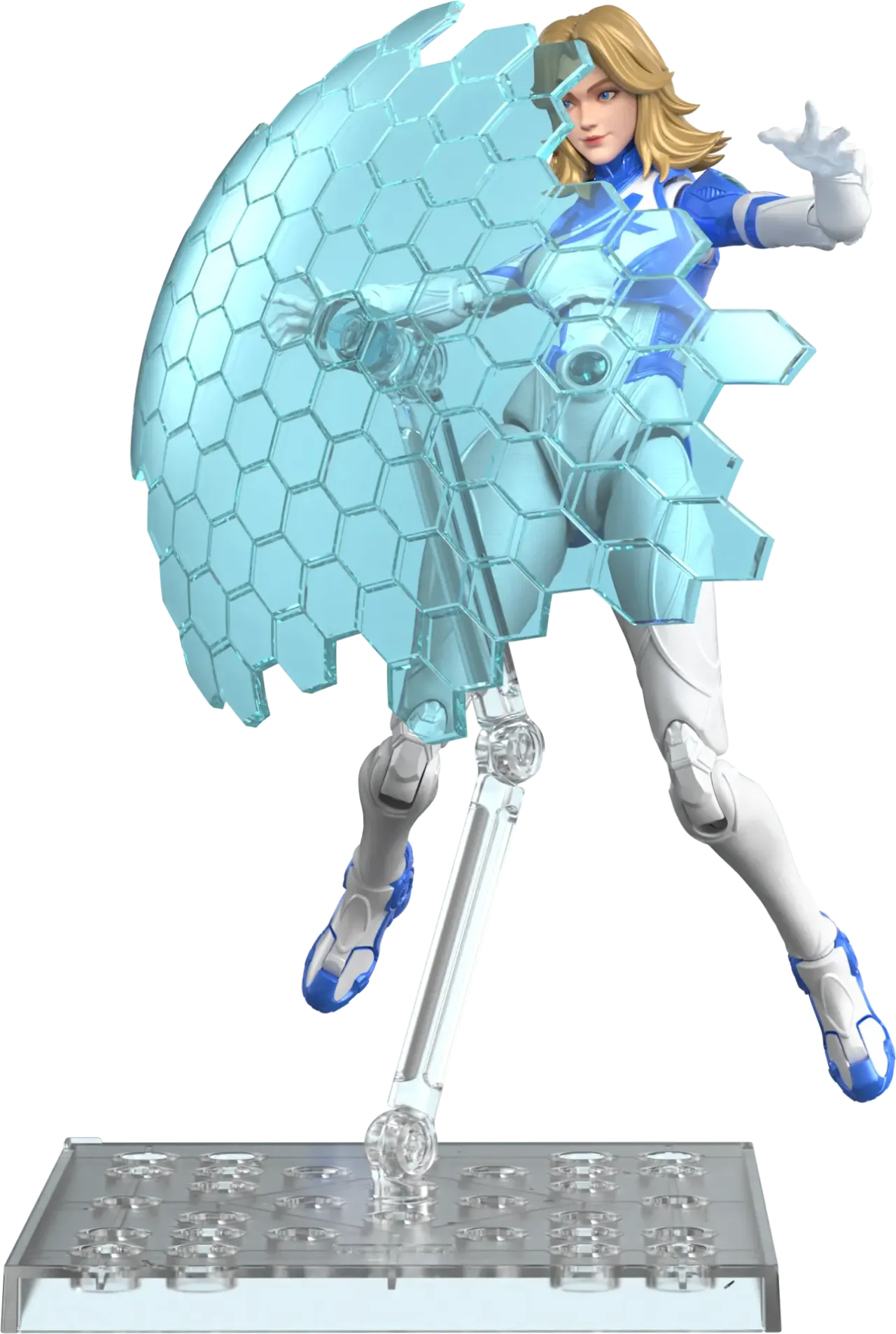 Blokees Invisible Woman Model Kit – Champion Class (Marvel Rivals) - Image 10