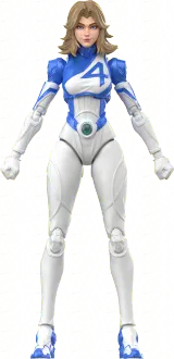 Blokees Invisible Woman Model Kit – Champion Class (Marvel Rivals) - Thumbnail 2