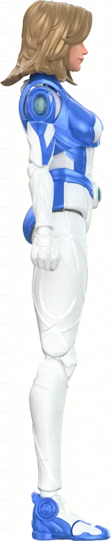 Blokees Invisible Woman Model Kit – Champion Class (Marvel Rivals) - Thumbnail 5
