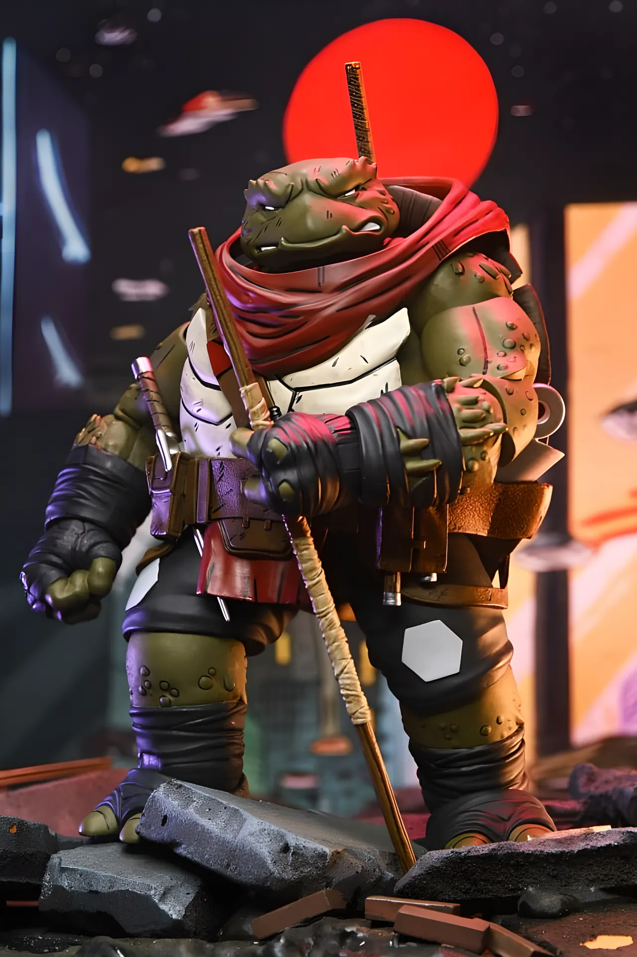 NECA Teenage Mutant Ninja Turtles Ultimate Odyn 7‑Inch Action Figure - Image 11