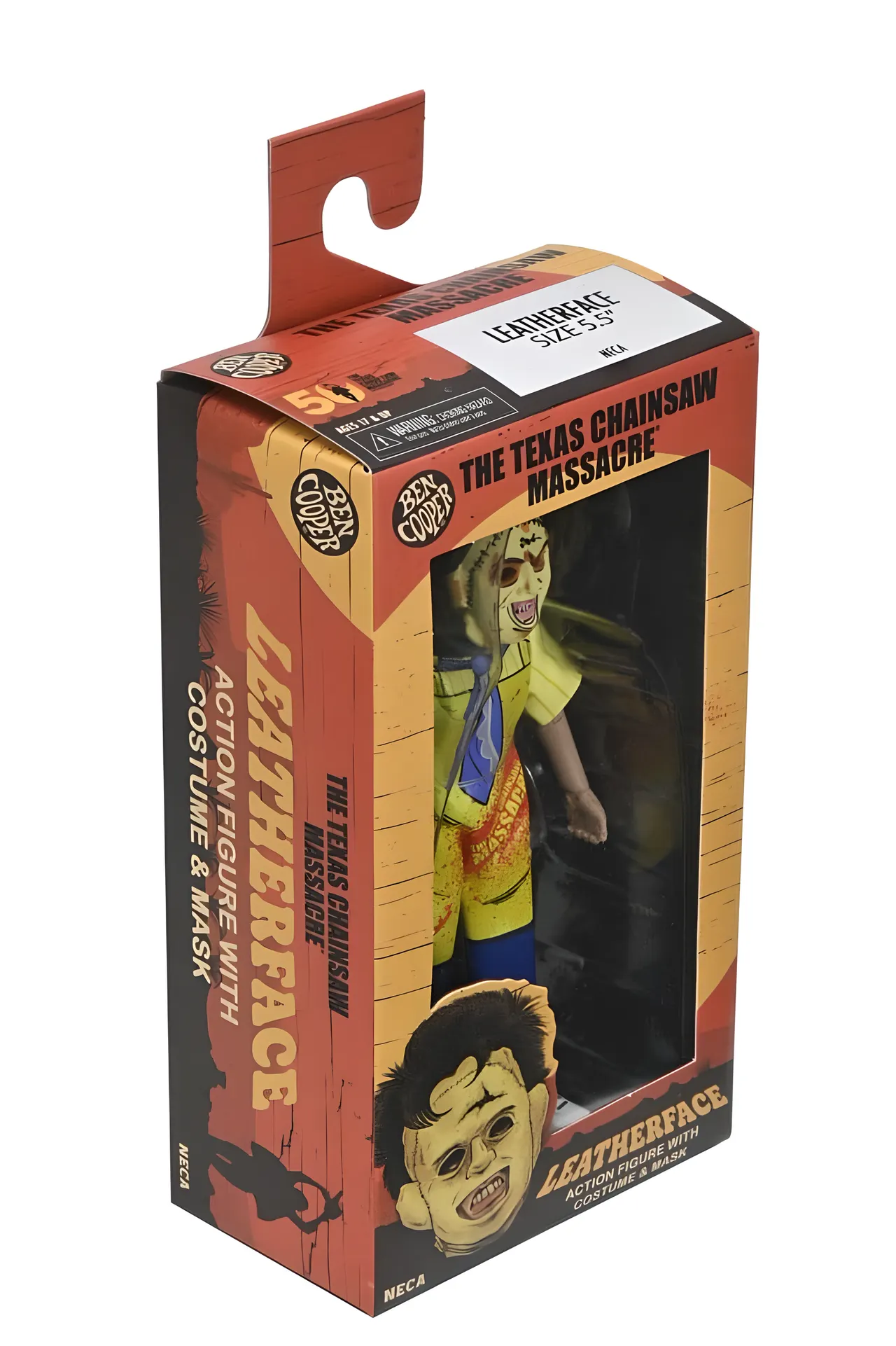 NECA Ben Cooper Costume Series 9 Leatherface Action Figure – 15 cm (The Texas Chainsaw Massacre) - Image 8