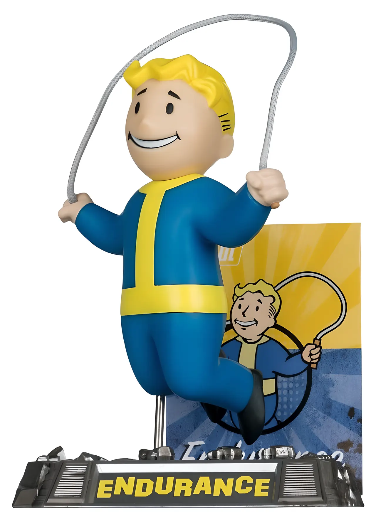 McFarlane Toys Fallout Vault Boy – Endurance Figurine posée - Image 1