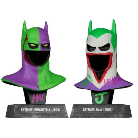 McFarlane Toys DC Direct Batman Knightfall y Hush 1:3 Replicas de Capa